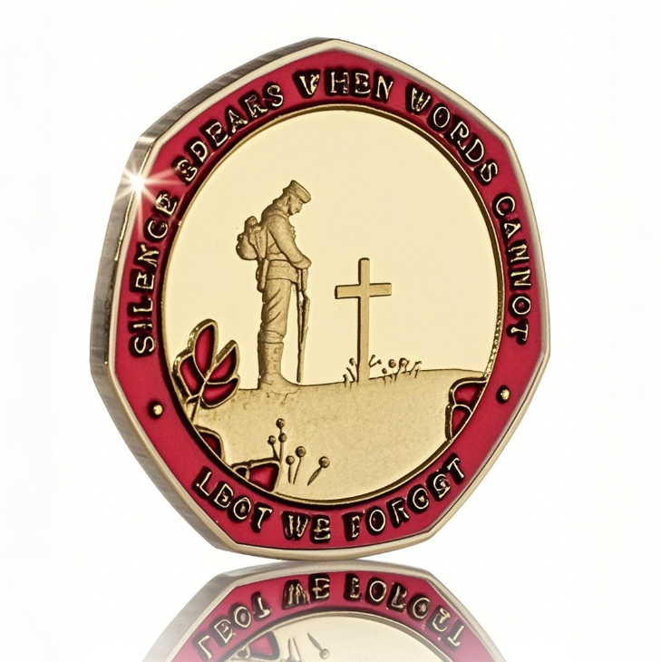 🔥Limited Edition - Red Poppy Heroes Commemorative Coins