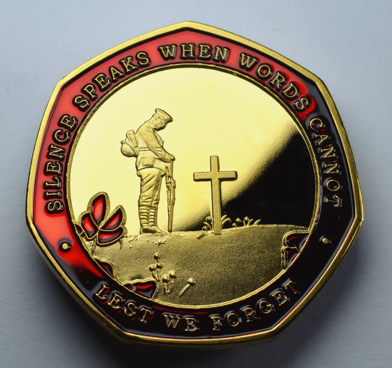 🔥Limited Edition - Red Poppy Heroes Commemorative Coins