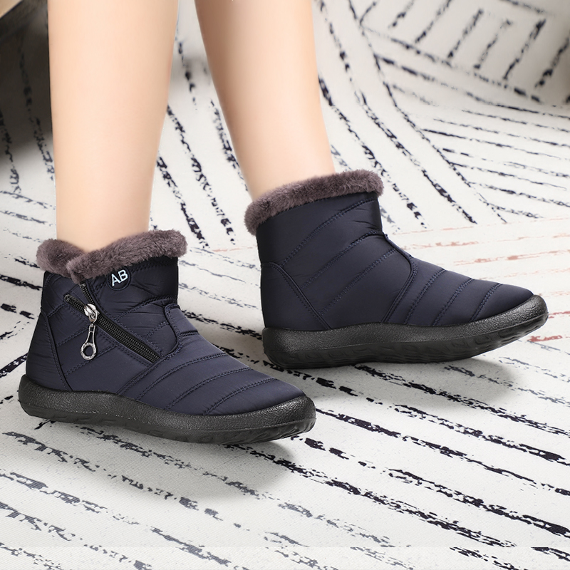 Women's Warm Waterproof Snow Boots