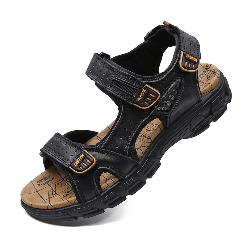 Sandales de Randonnée Homme en Cuir