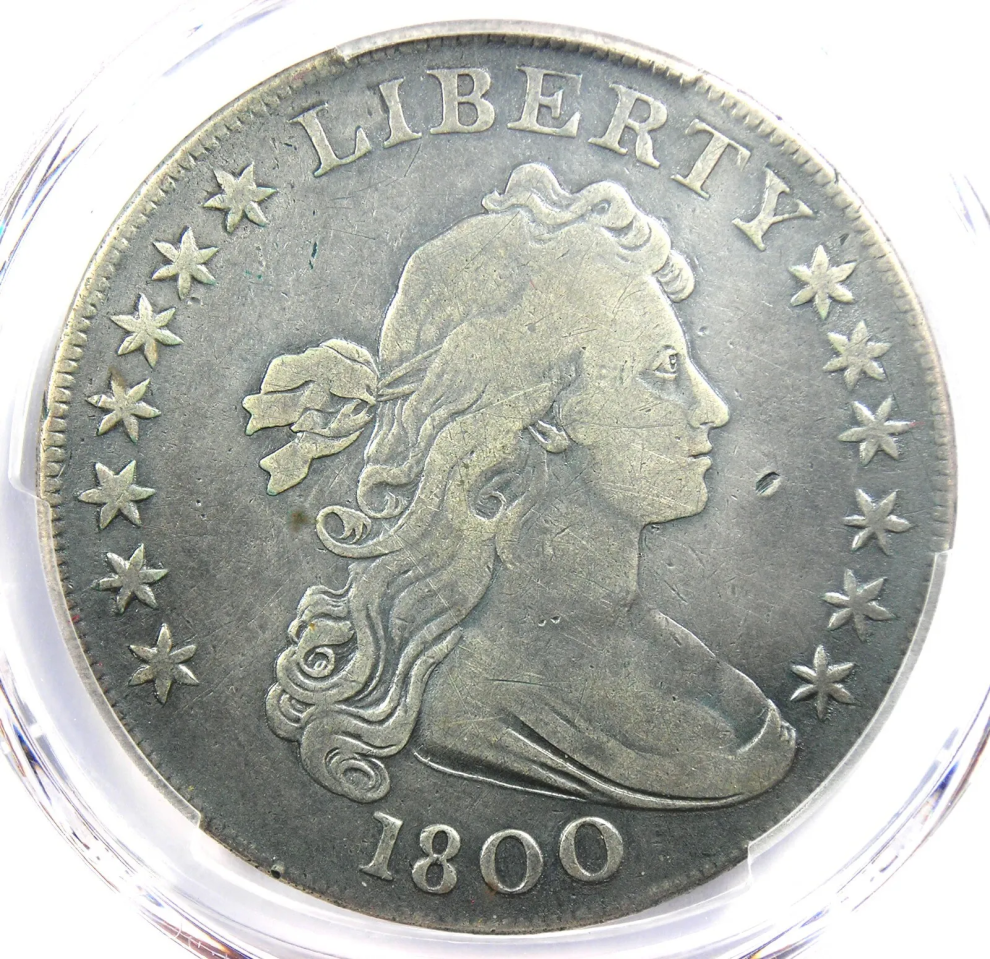 🔥Limited Stock⭐️The Complete Set Of 1794-1804 Liberty Flowing Hair Silver Dollar(11Pcs)