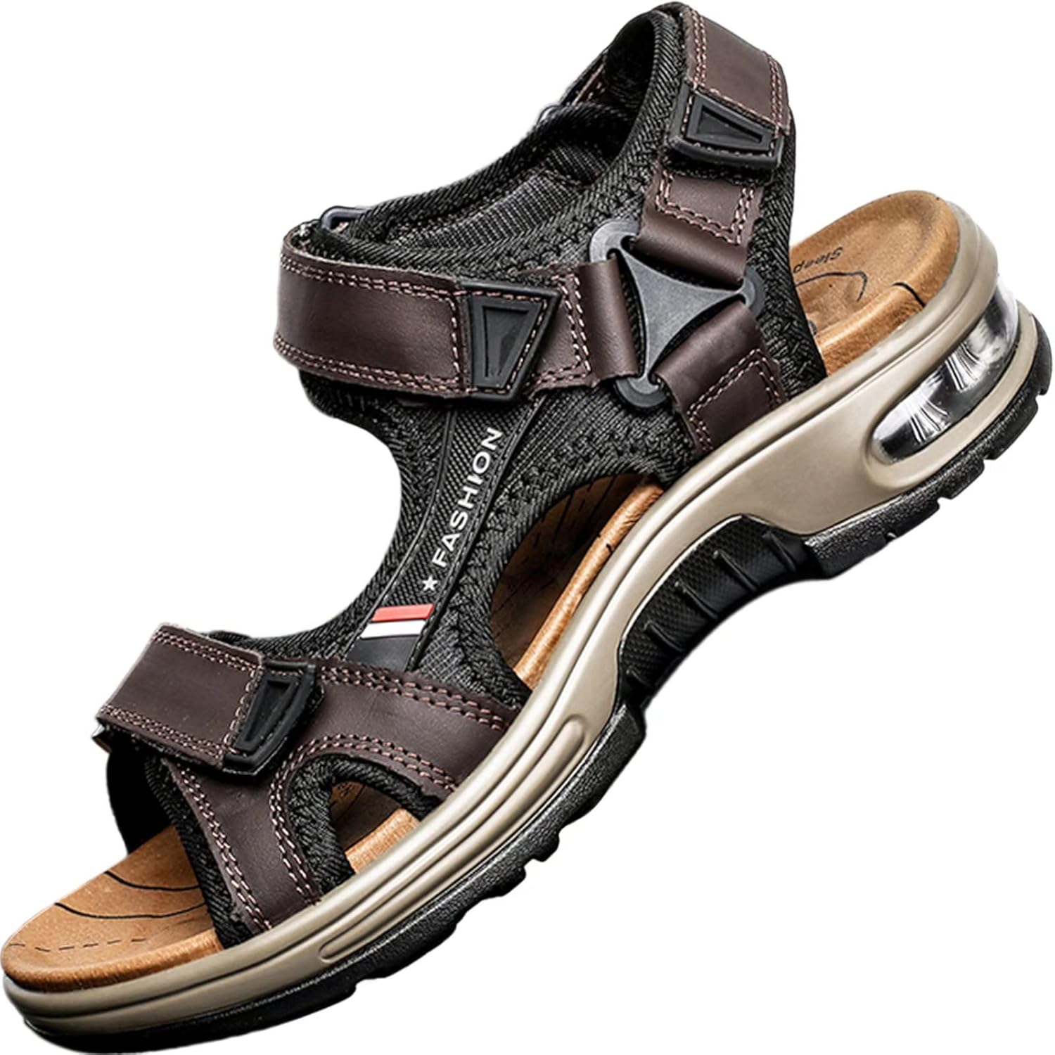 Men's Sandals Leather Spring Summer Open Toe Outdoor Sandals