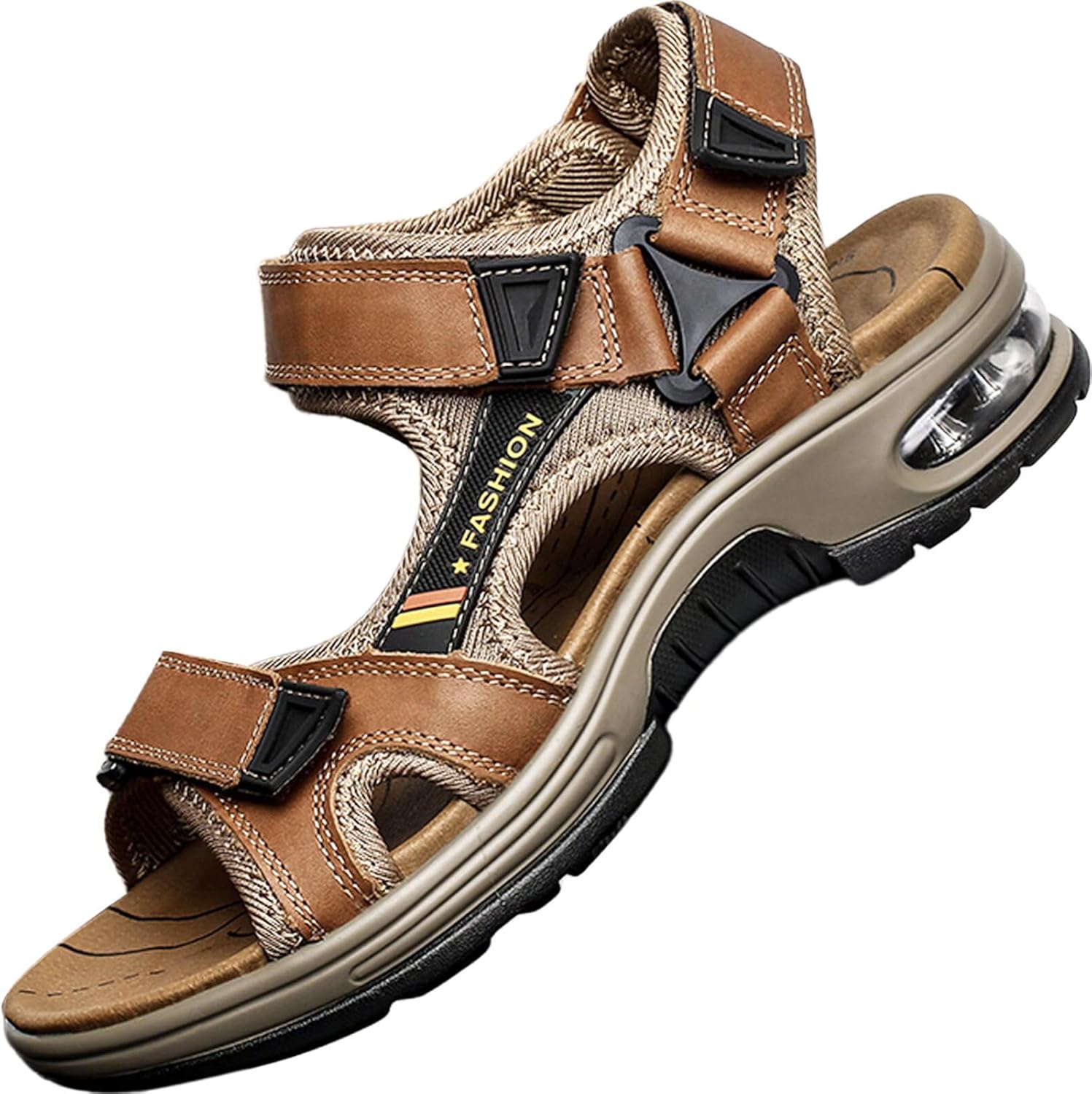 Men's Sandals Leather Spring Summer Open Toe Outdoor Sandals