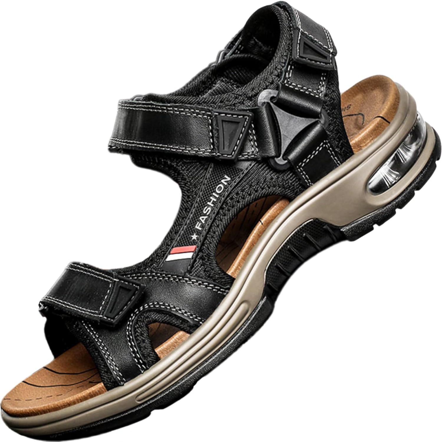 Men's Sandals Leather Spring Summer Open Toe Outdoor Sandals