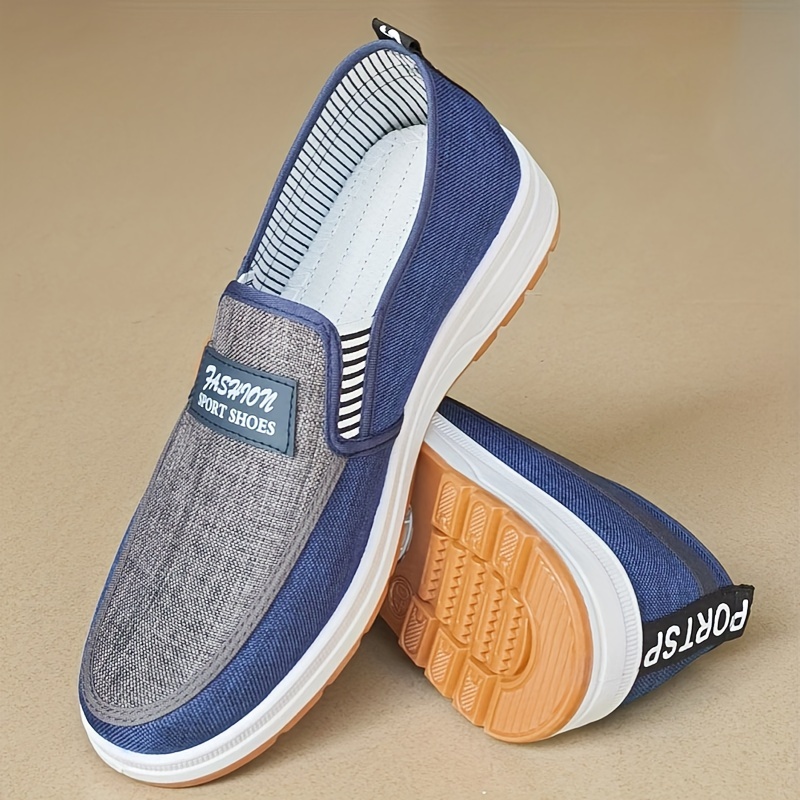 slip canvas shoes men s casual low top lightweight details 8