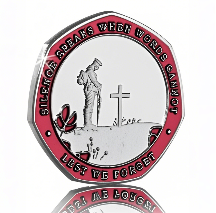 🔥Limited Edition - Red Poppy Heroes Commemorative Coins
