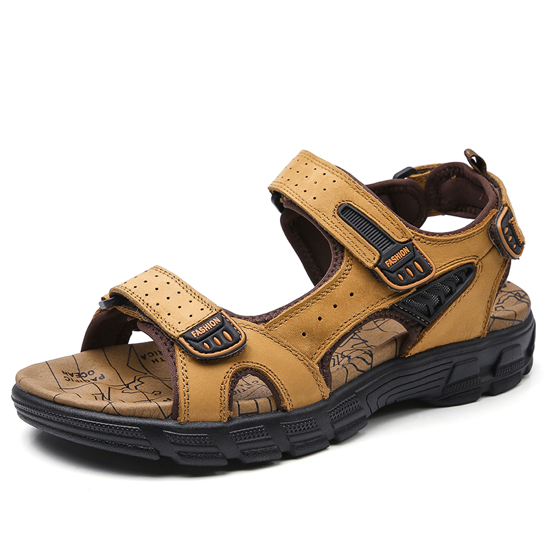Sandales de Randonnée Homme en Cuir