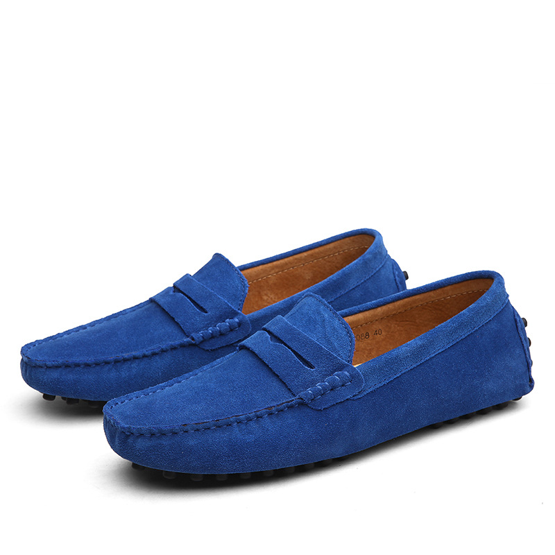 Men's Genuine Leather Comfortable Slip On Casual Shoes