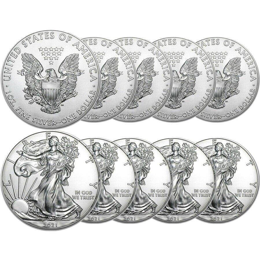 2021 1 oz American Silver Eagle BU (Today is only $19.99)