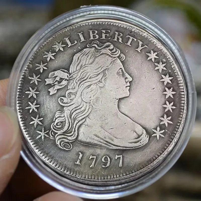 💴Last 12 Sets!!! The Complete Set Of 1794-1804 Liberty Flowing Hair Silver Dollar(11Pcs)