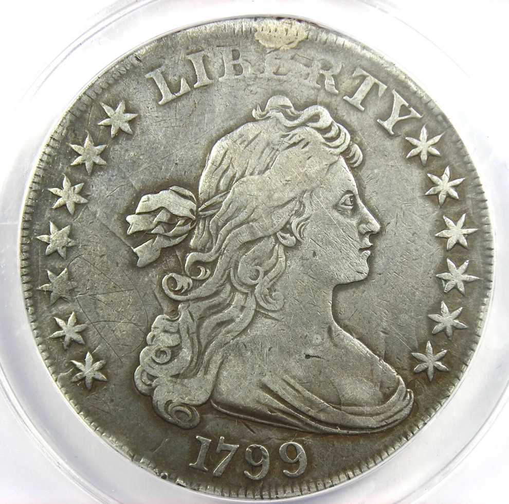 🔥Limited Stock⭐️The Complete Set Of 1794-1804 Liberty Flowing Hair Silver Dollar(11Pcs)