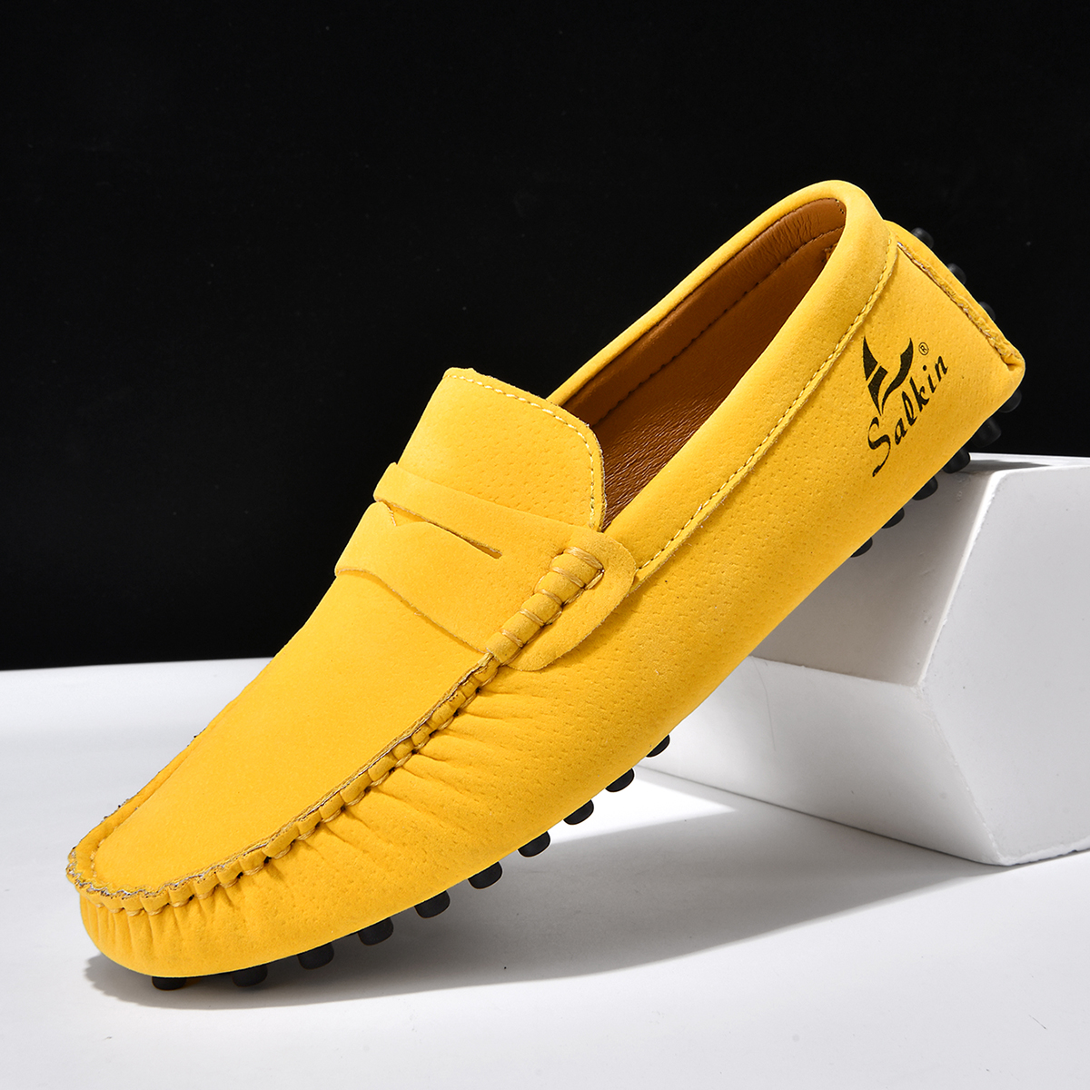⏰Last Day Promotion 60% OFF🔥Men's Genuine Leather Comfortable Slip On Casual Shoes