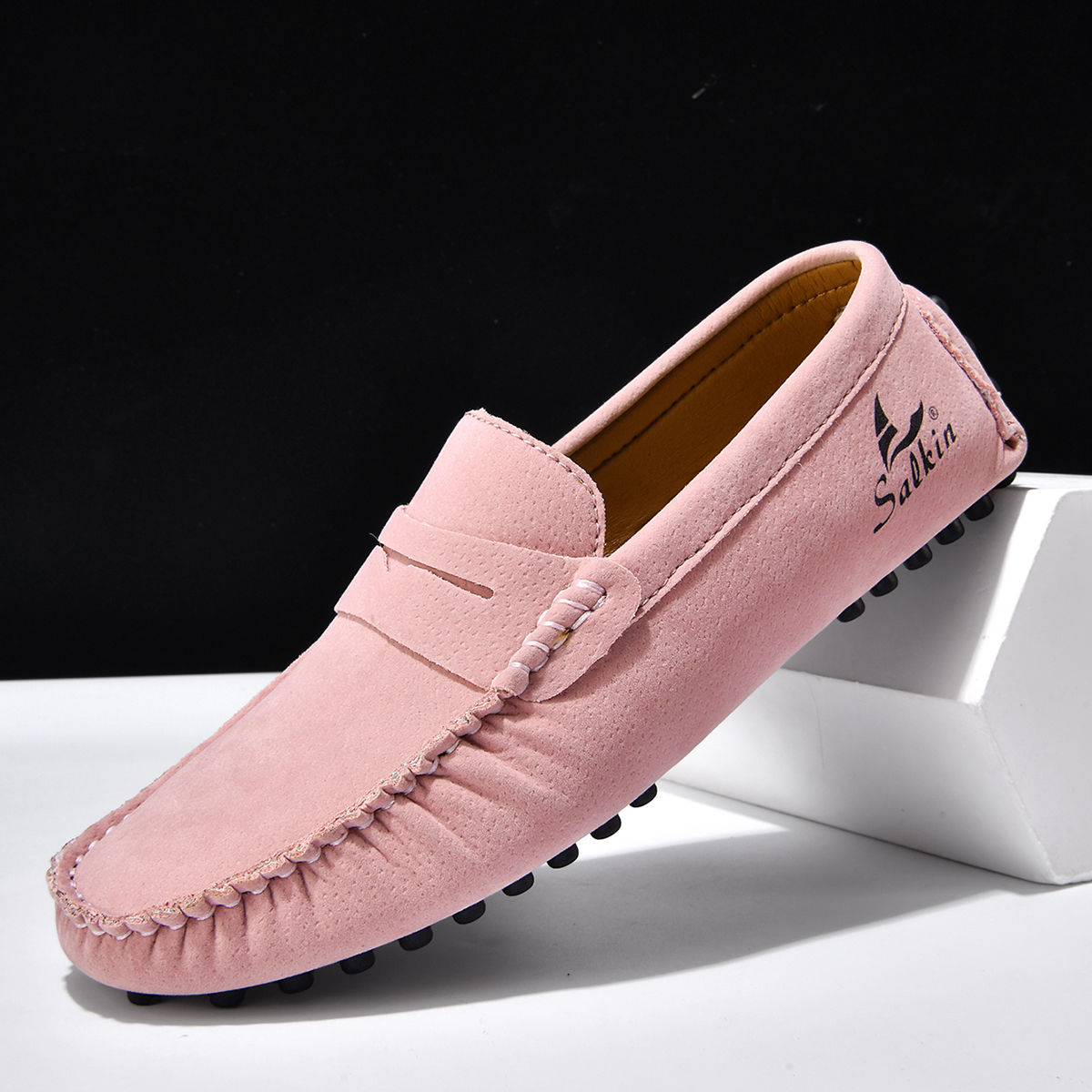 ⏰Last Day Promotion 60% OFF🔥Men's Genuine Leather Comfortable Slip On Casual Shoes