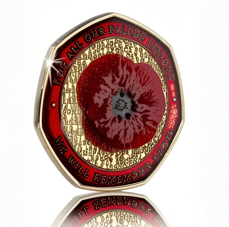 🔥Limited Edition - Red Poppy Heroes Commemorative Coins