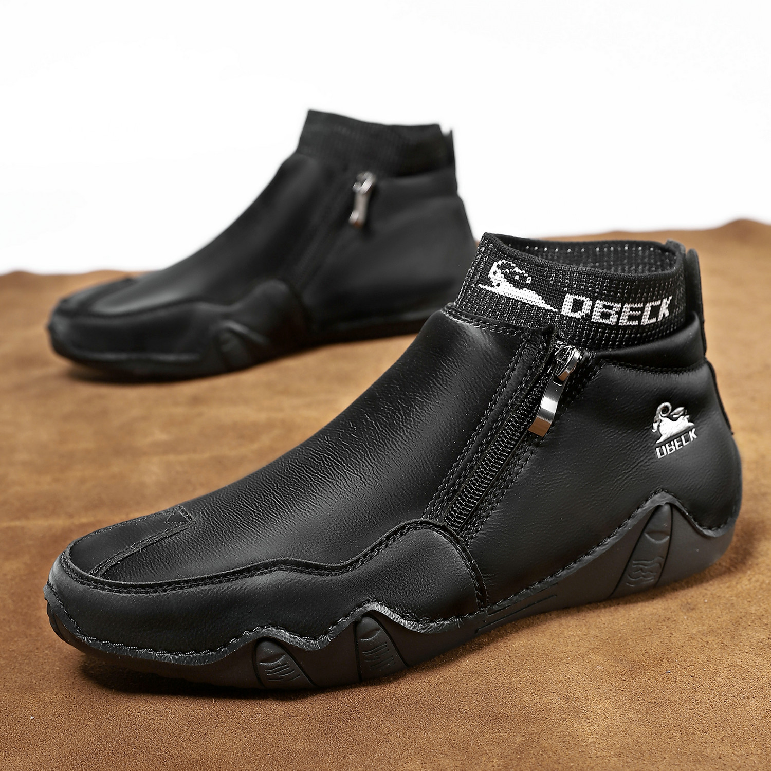 🔥🚀 Hot Sale! Limited Stock! 🌟👟💥Men's Versatile Lightweight Waterproof Insulated Breathable Slip-On Side-Zip Hunting Boots with Enhanced Traction for All-Terrain Comfort
