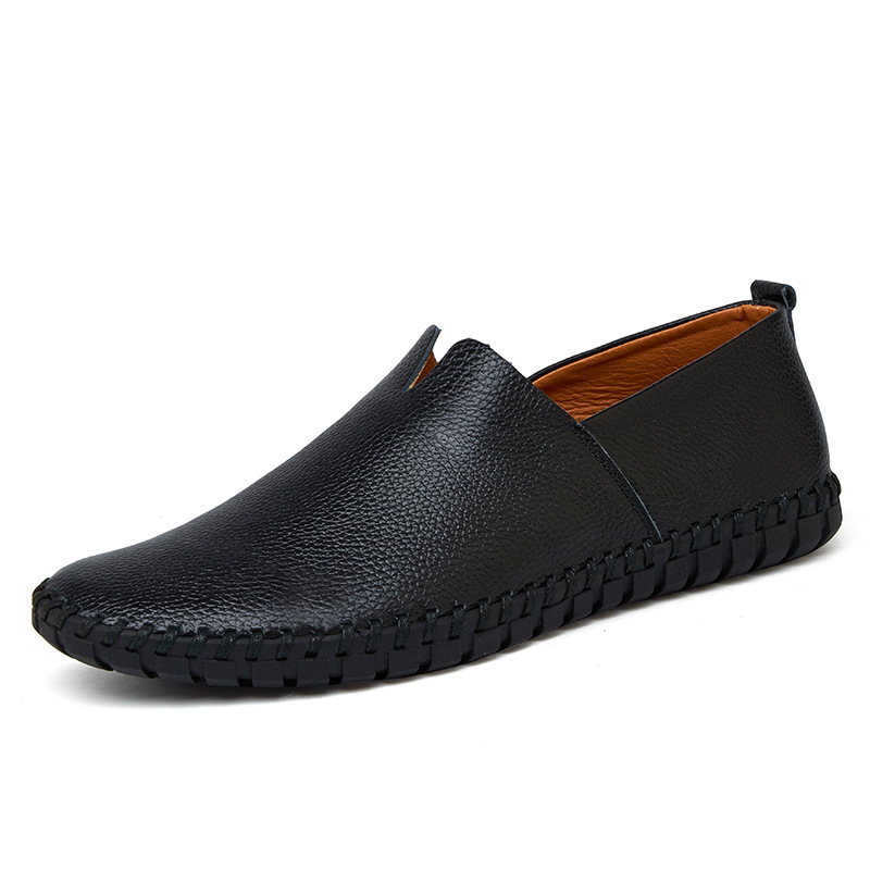 2025 Large Size Foreign Trade Outdoor Travel Xiyin Aliexpress Independent Station Pinduoduo Casual Handmade Bean Shoes