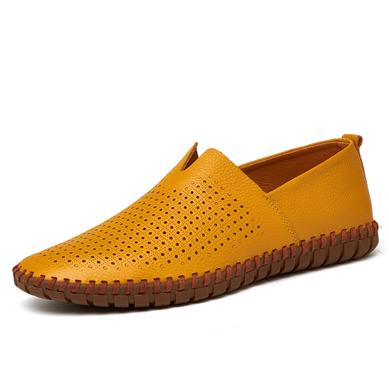 2025 Large Size Foreign Trade Outdoor Travel Xiyin Aliexpress Independent Station Pinduoduo Casual Handmade Bean Shoes