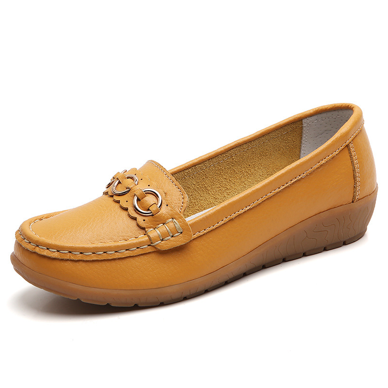 NEW - Women's Breathable Leather Loafers