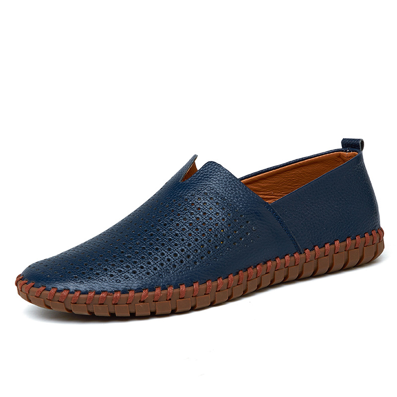 2025 Large Size Foreign Trade Outdoor Travel Xiyin Aliexpress Independent Station Pinduoduo Casual Handmade Bean Shoes