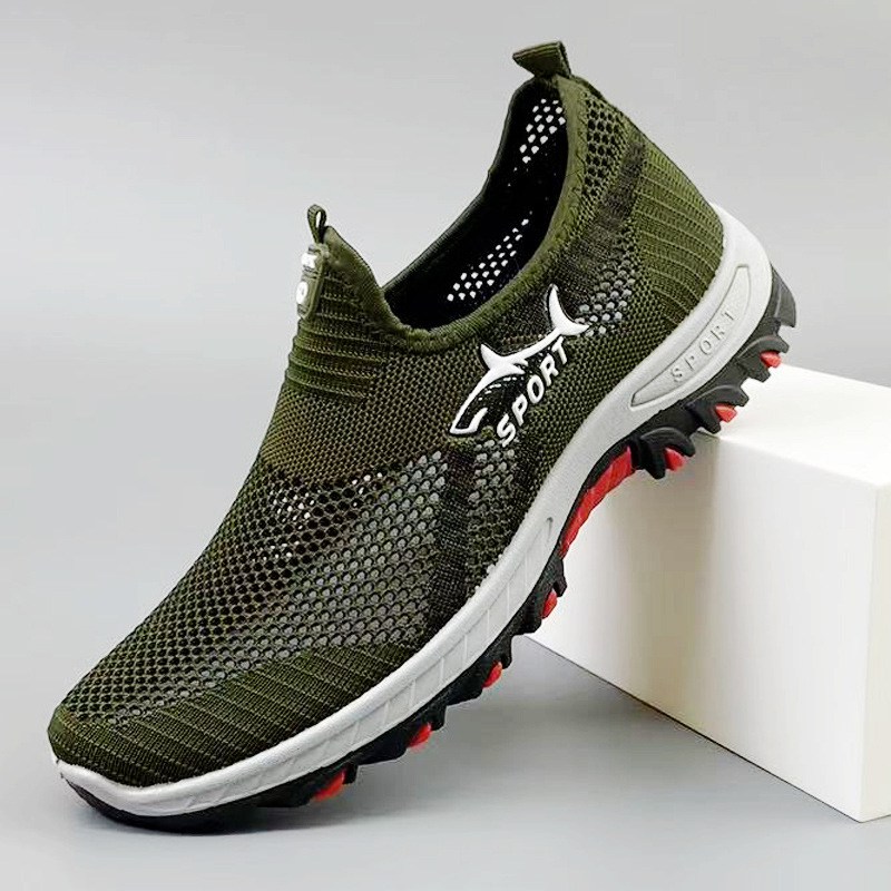 Men's New Breathable Orthopedic Walking Shoes – Soft Inner Lining,Flexible Fit & Slip-Resistant Sole