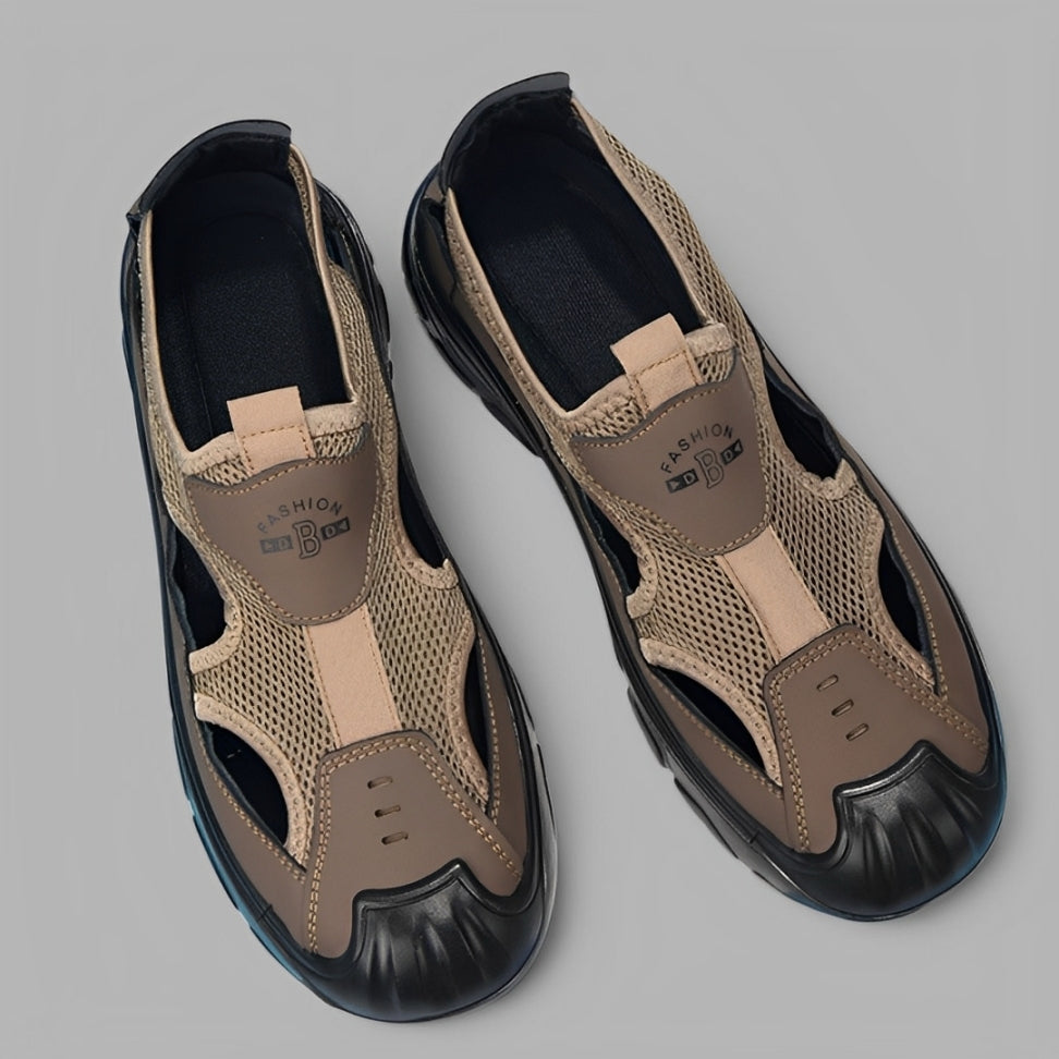 SooFeet Men Orthopedic Sandals Arch Support Breathable Lightweight Summer