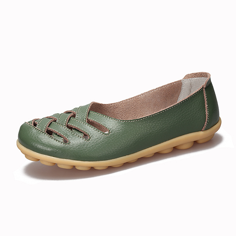 NEW - Women's Breathable Leather Loafers