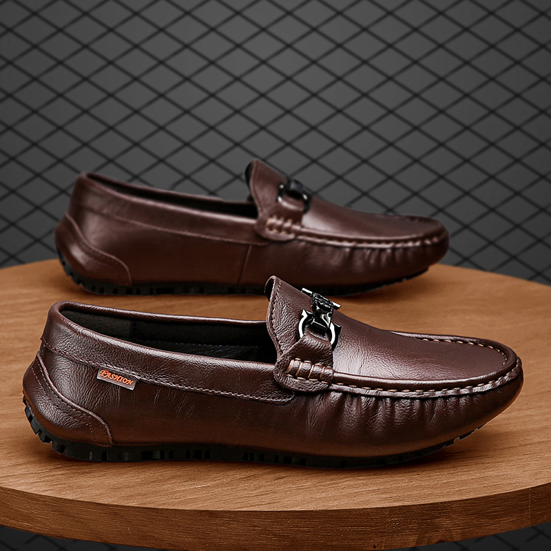 [Copy]TELVAWEARE Men's Casual Loafers Moccasin Slip on Flats Boat Casual Dress Driving Shoes