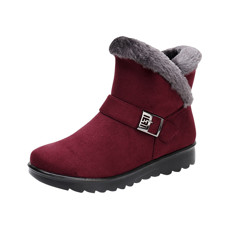 Winter Women Plush Warm Ankle Snow Boots