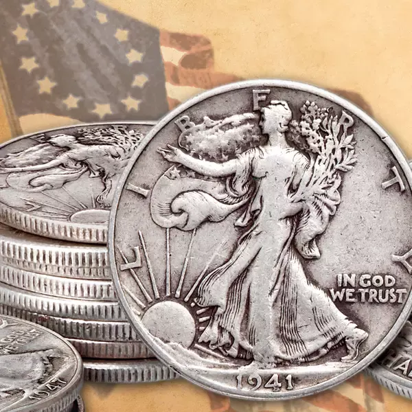 🔥Last 10 sets!!!💰[Complete Set]1916-1947 Walking Liberty Half Dollar Set - 20PCS