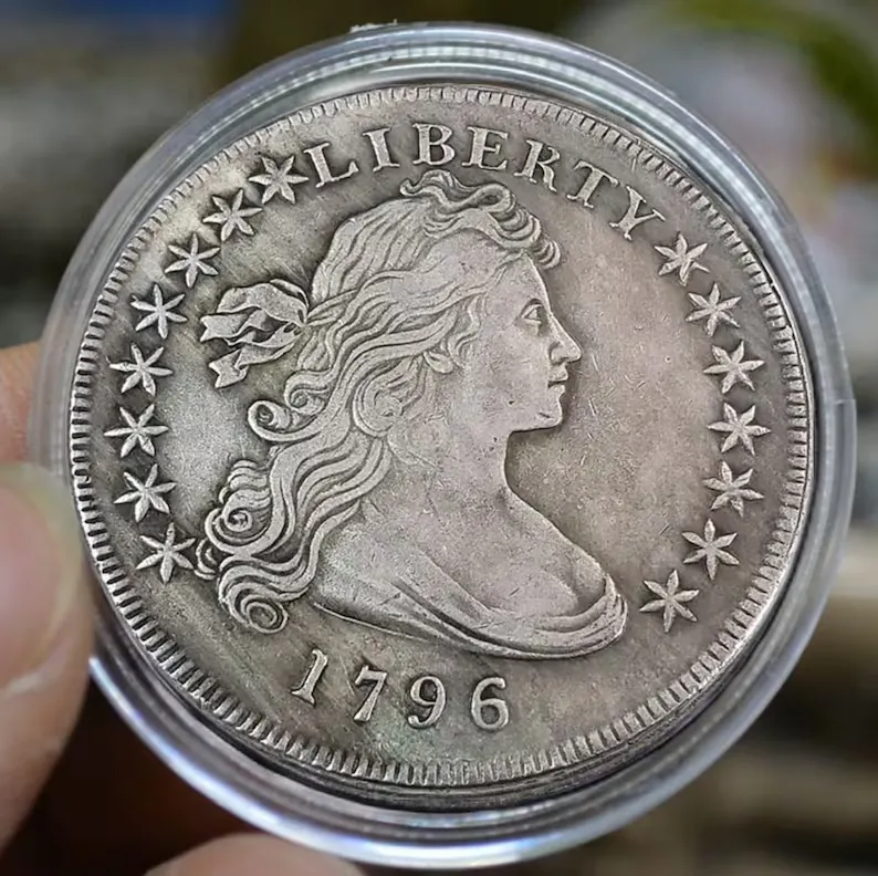 Last 12 sets!!!The Complete Set Of 1794-1804 Liberty Flowing Hair & Draped Bust Silver Dollar Date Set (11Pcs)