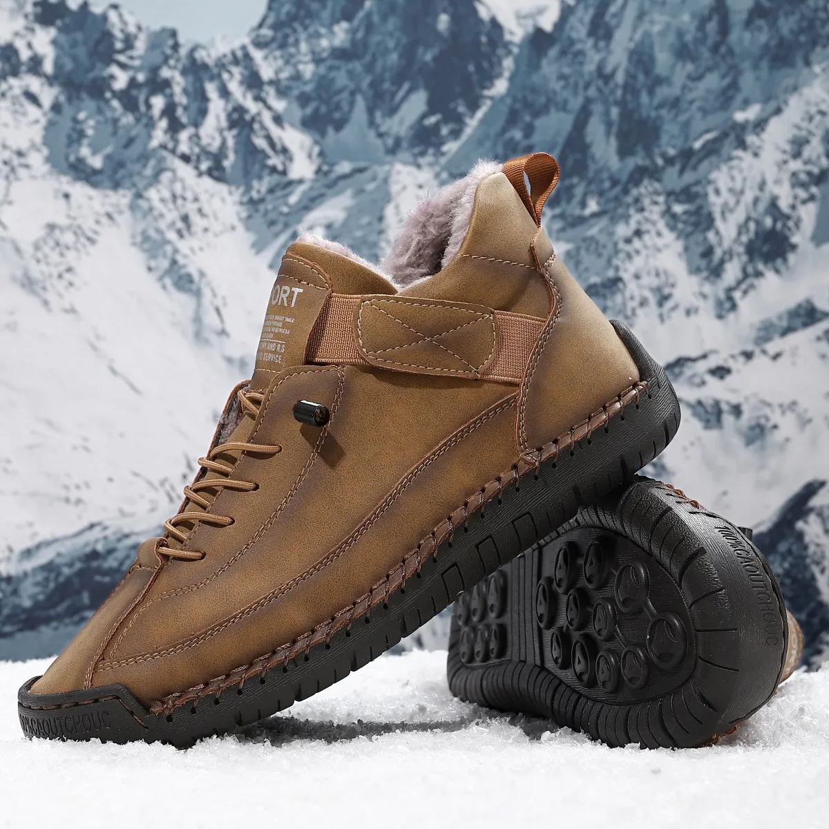 ✨Best-1 Seller 2026✨Unisex Comfortable Orthopedic Shoes Waterproof Warm Fleece-lined Snow Boots