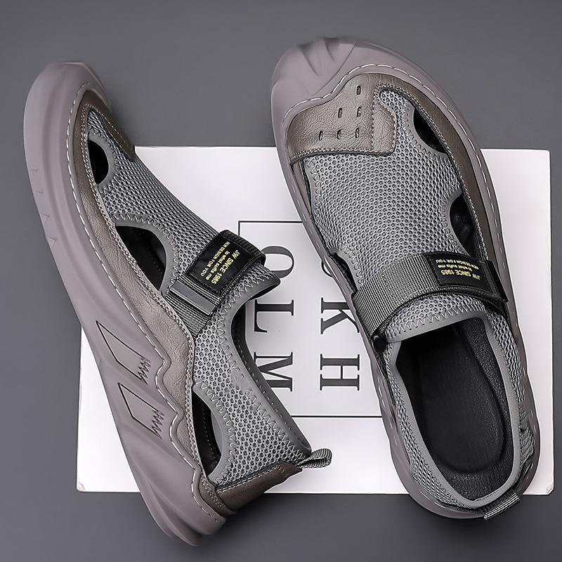 Men's Orthopedic Water Shoes – Breathable Mesh with Arch Support for Beach & Water Activities