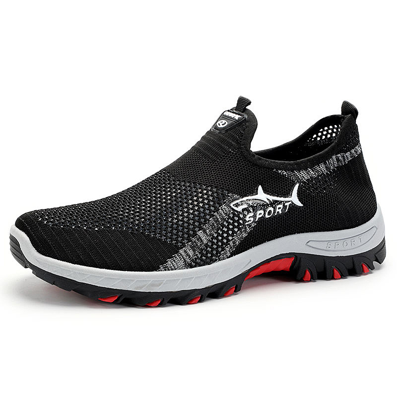 Men's New Breathable Orthopedic Walking Shoes – Soft Inner Lining,Flexible Fit & Slip-Resistant Sole