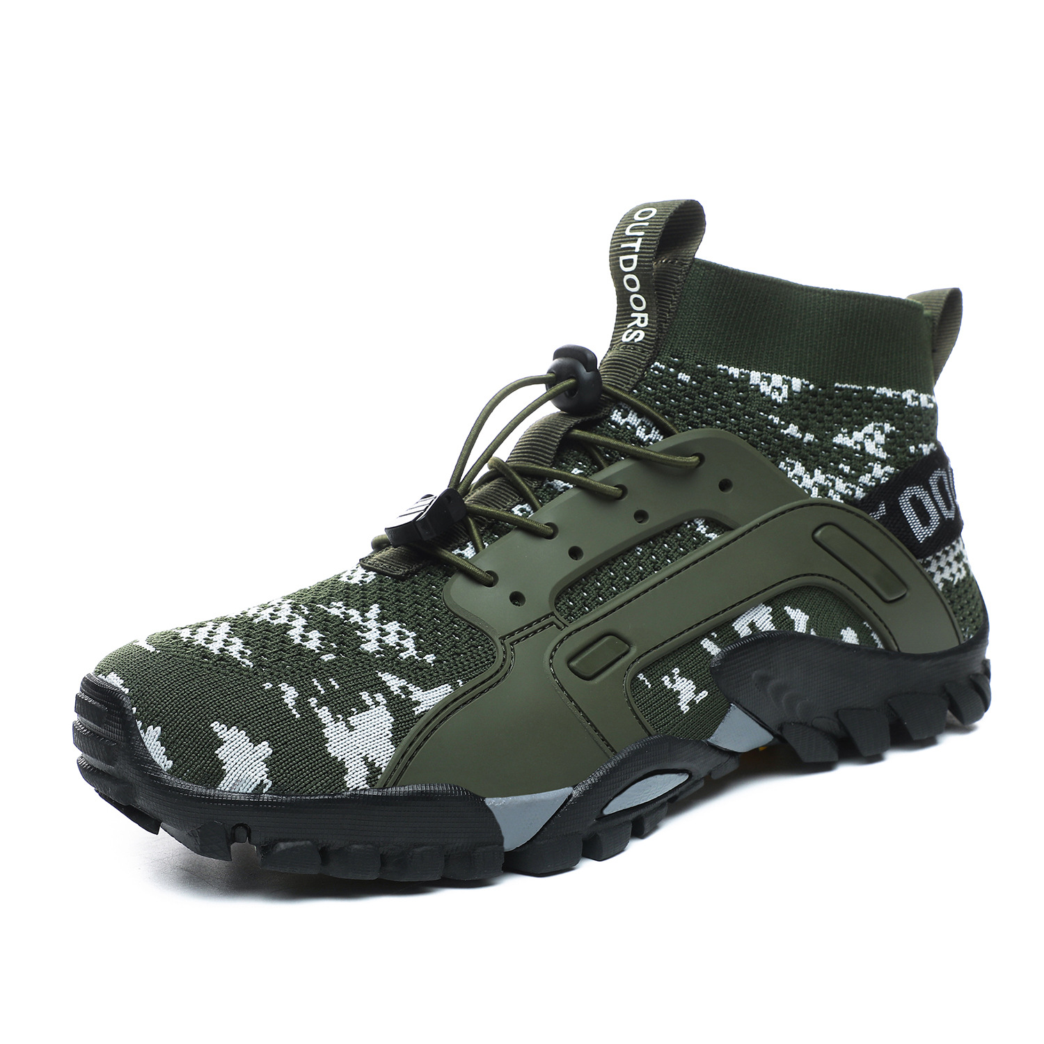 HYKES Trek – Natural Movement Non-slip, Barefoot Hiking Boots (Unisex)