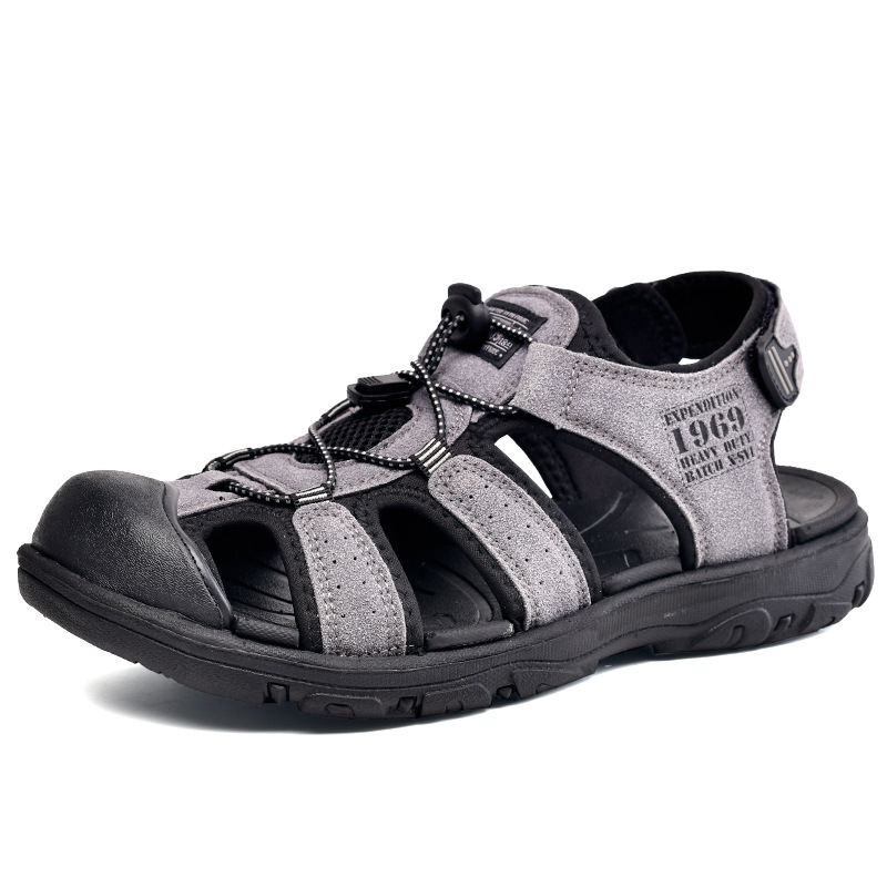 🔥Last Day 50% OFF🔥Men's Leather Orthopedic Sandals | Non-Slip Soft Sole Summer Walking Comfort