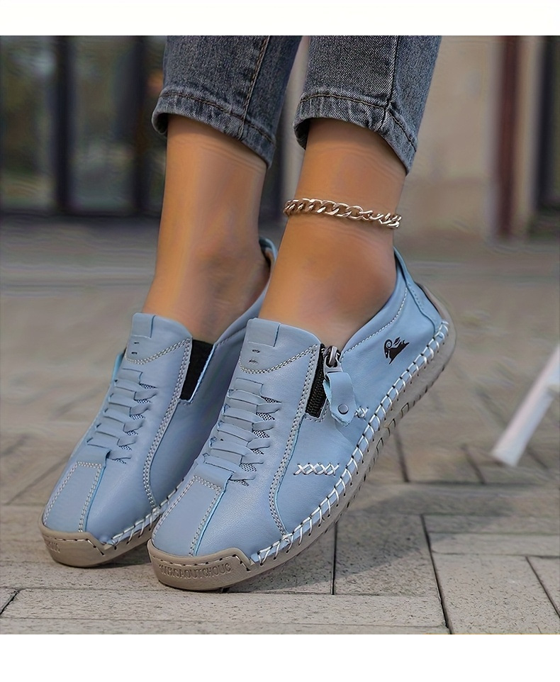 Chic Casual Slip-Ons – Fashionable & Supportive with Built-In Arch Support