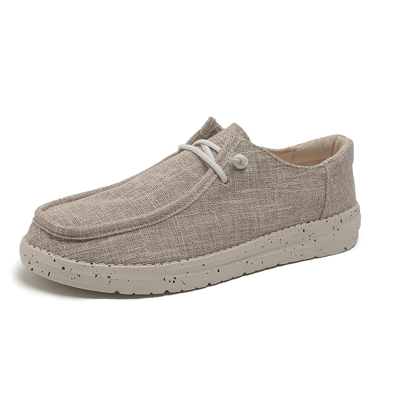 SooFeet Walking Men Shoes Cork Sole Breathable Loafers