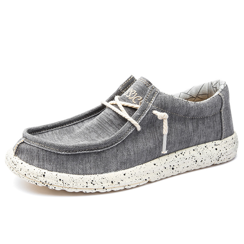 SooFeet Walking Men Shoes Cork Sole Breathable Loafers