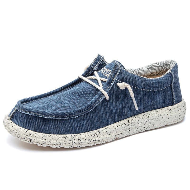 SooFeet Walking Men Shoes Cork Sole Breathable Loafers