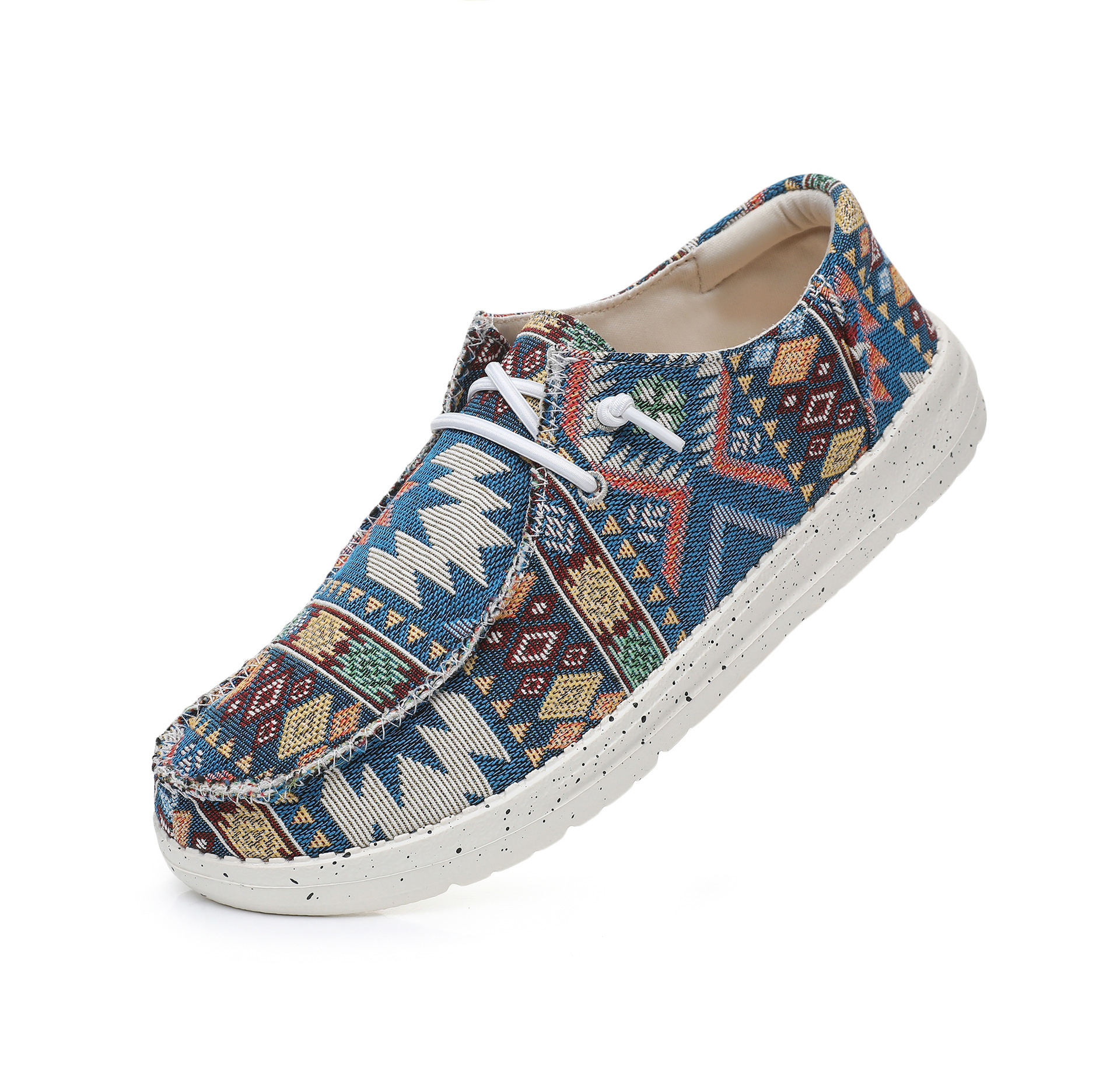 SooFeet Walking Men Shoes Cork Sole Breathable Loafers