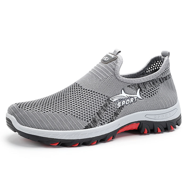 Men's New Breathable Orthopedic Walking Shoes – Soft Inner Lining,Flexible Fit & Slip-Resistant Sole