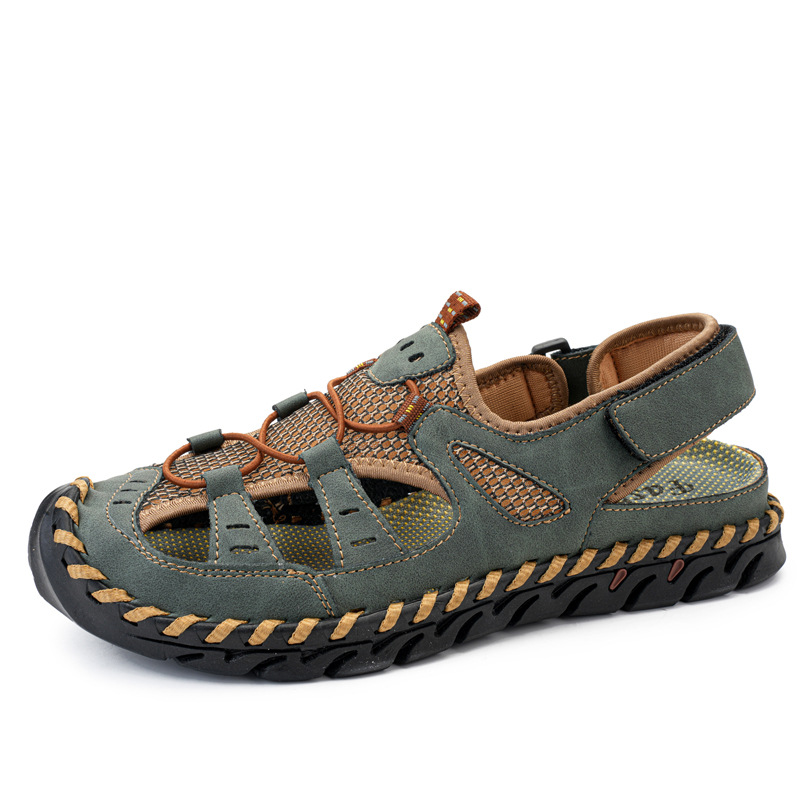 🔥Last Day 70% Off🔥Men's Casual Comfort Leather Sandals, Comfortable Orthopedic Walking Shoes