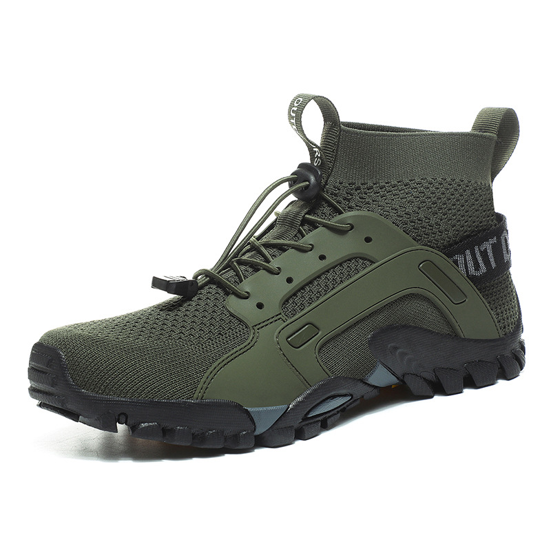 HYKES Trek – Natural Movement Non-slip, Barefoot Hiking Boots (Unisex)