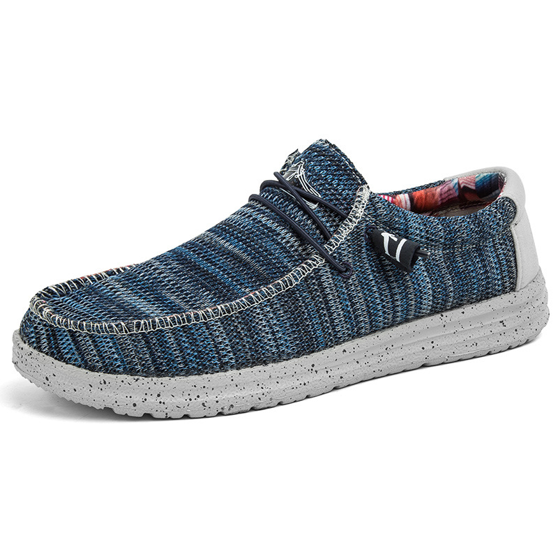 SooFeet Walking Men Shoes Cork Sole Breathable Loafers