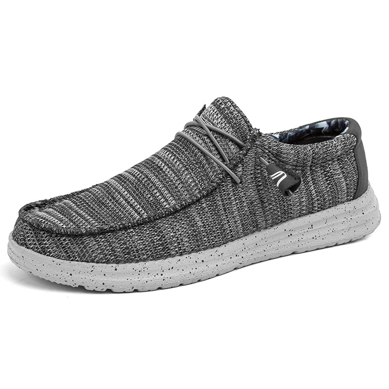 SooFeet Walking Men Shoes Cork Sole Breathable Loafers
