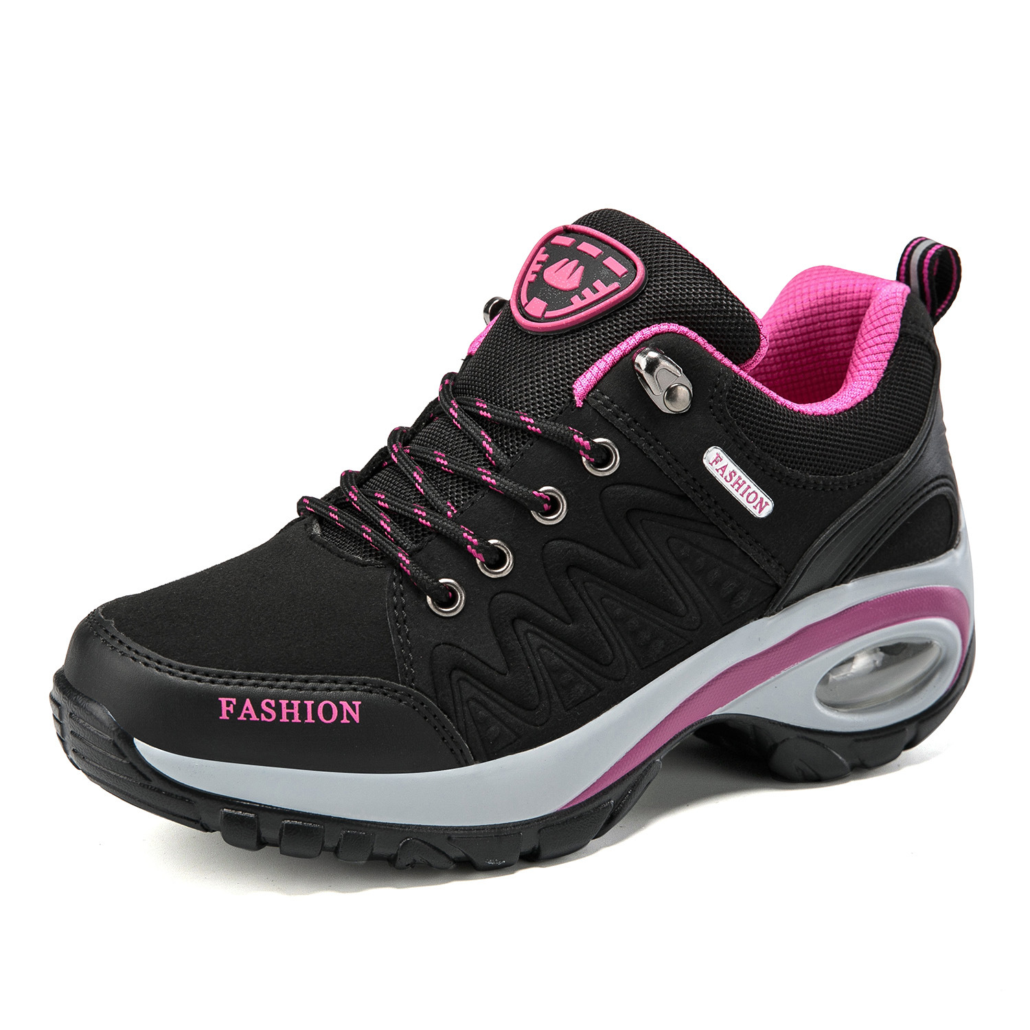 Hiking Delta Ortho Shoe - Black Pink