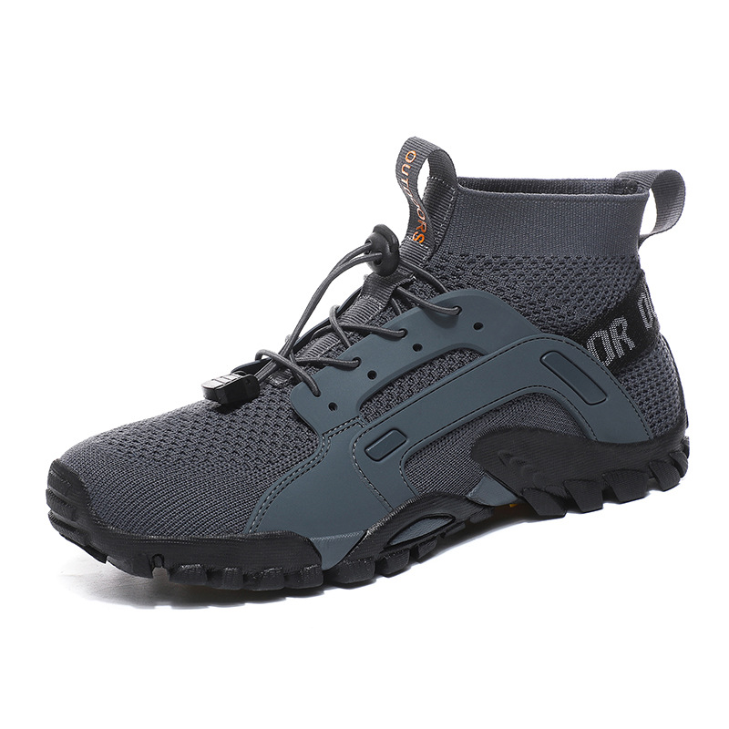 HYKES Trek – Natural Movement Non-slip, Barefoot Hiking Boots (Unisex)