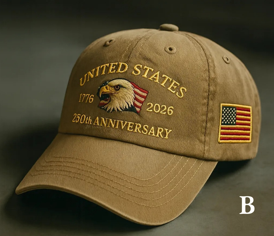 250th Anniversary of the United States of America commemorative hat