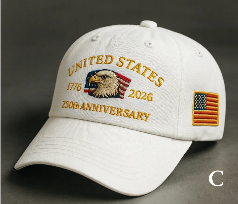 250th Anniversary of the United States of America commemorative hat