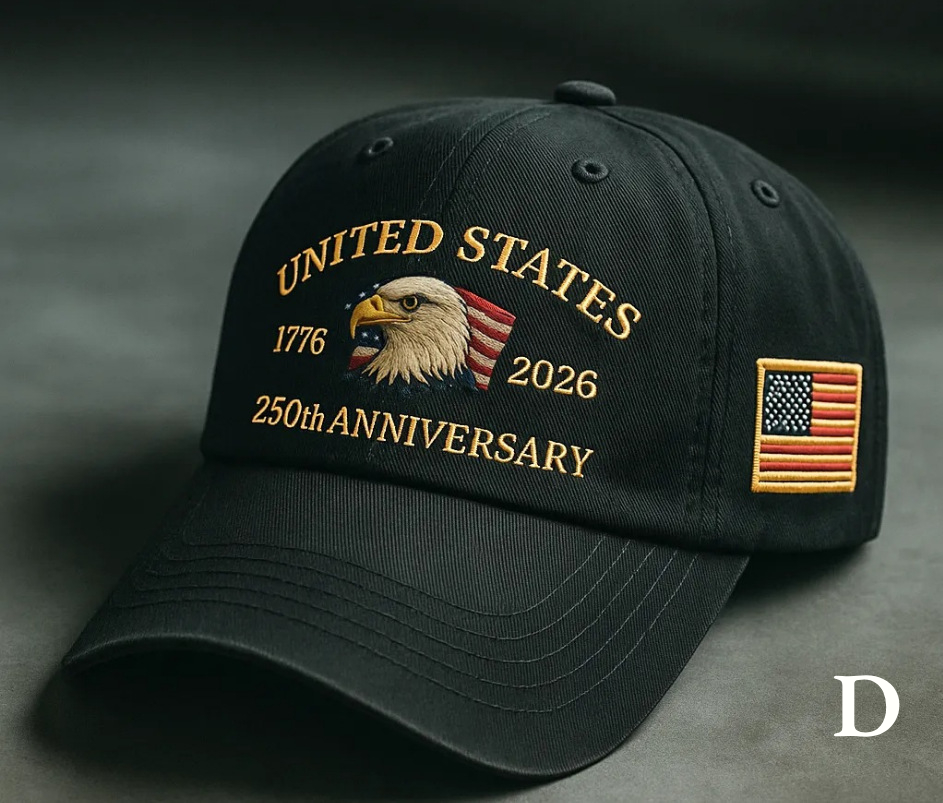250th Anniversary of the United States of America commemorative hat